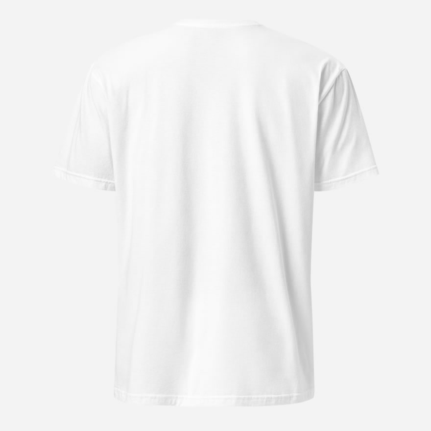 All white back of Canada Polar Bear unisex basic softstyle t-shirt by Team Canada.